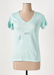 T-shirt vert LE BOUDOIR D'EDOUARD pour femme seconde vue