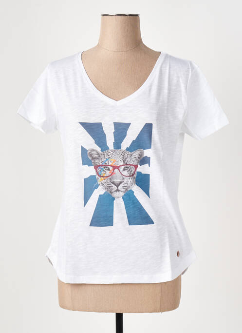 T-shirt blanc LE BOUDOIR D'EDOUARD pour femme