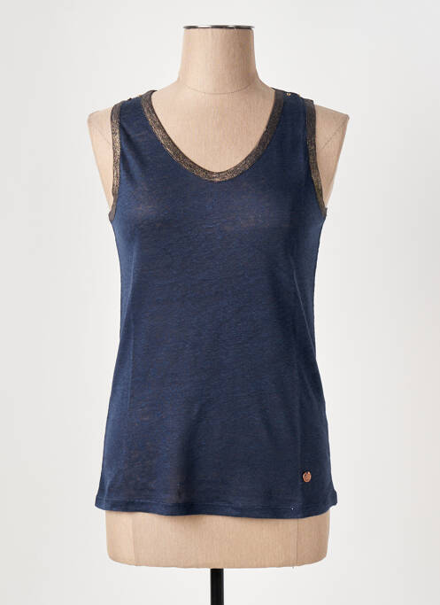 Débardeur bleu LE BOUDOIR D'EDOUARD pour femme