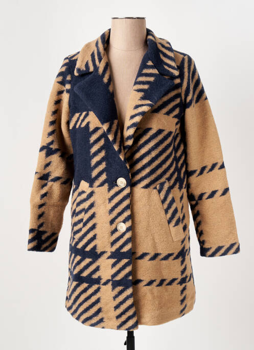 Manteau long marron LE BOUDOIR D'EDOUARD pour femme