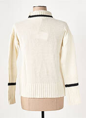 Pull col roulé beige LE BOUDOIR D'EDOUARD pour femme seconde vue