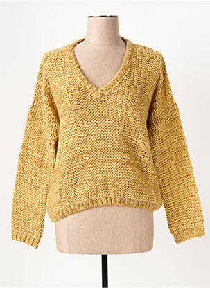 Pull jaune LE BOUDOIR D'EDOUARD pour femme