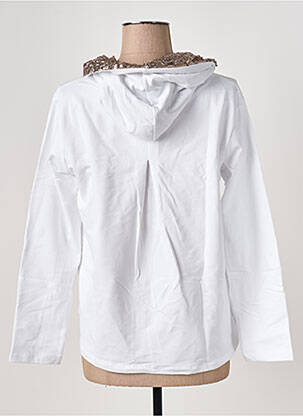 Veste casual poches blanc LE BOUDOIR D'EDOUARD femme