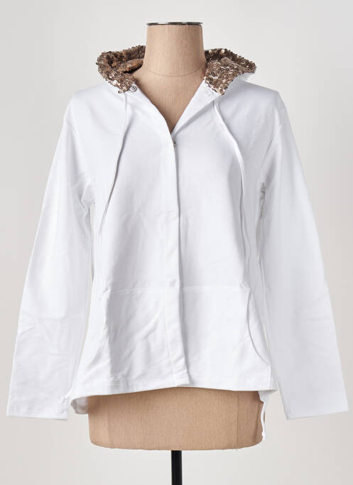 Veste casual blanc LE BOUDOIR D'EDOUARD pour femme