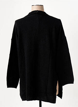 Gilet manches longues stretch noir LE BOUDOIR D'EDOUARD femme