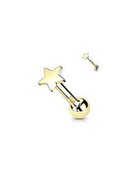Piercing matériaux or or TATA GISELE femme