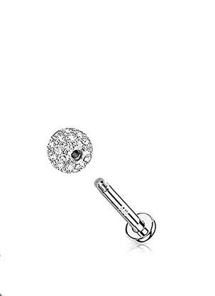 Piercing ornement oxyde de zirconium argent TATA GISELE femme