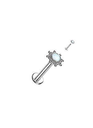 Piercing matériaux or blanc argent TATA GISELE femme