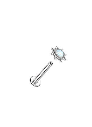 Piercing matériaux or blanc argent TATA GISELE femme
