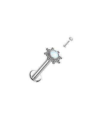 Piercing matériaux or blanc argent TATA GISELE femme