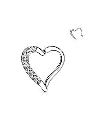 Piercing ornement oxyde de zirconium argent TATA GISELE femme
