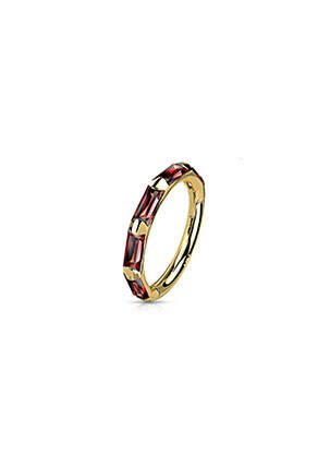 Piercing fermeture fermoir clips or TATA GISELE femme