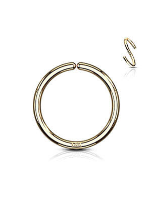 Piercing matériaux or or TATA GISELE femme