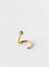 Piercing ornement oxyde de zirconium or TATA GISELE femme