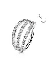 Piercing argent TATA GISELE pour femme seconde vue