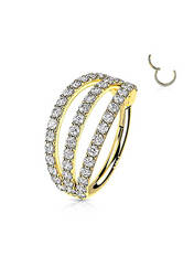 Piercing or TATA GISELE pour femme seconde vue