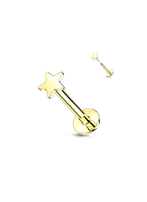 Piercing matériaux or or TATA GISELE femme
