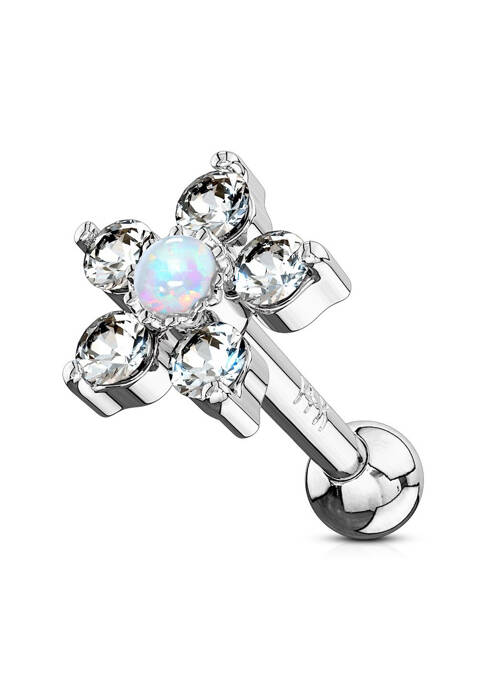 Piercing matériaux or blanc argent TATA GISELE femme