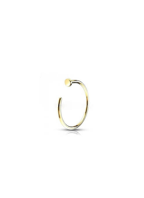 Piercing matériaux or blanc or TATA GISELE femme