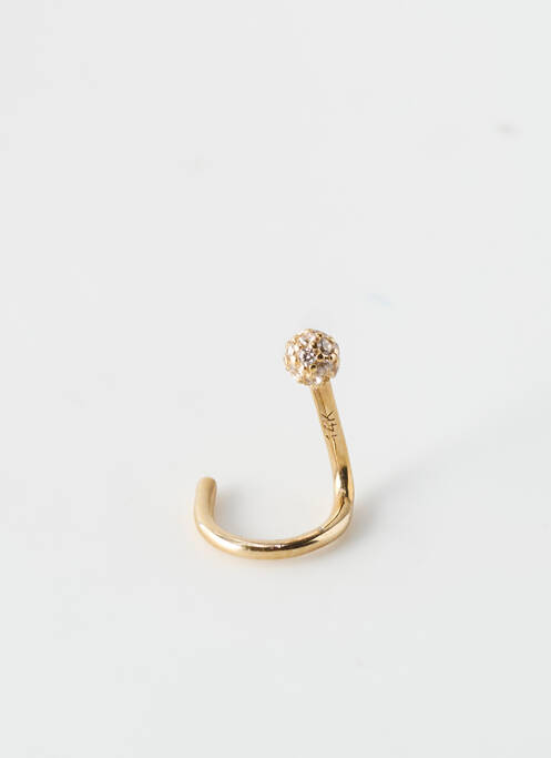 Piercing ornement oxyde de zirconium or TATA GISELE femme