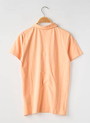Polo coupe cintrée manches courtes orange GUESS garcon