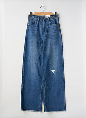 Jeans coupe large stretch bleu GARCIA fille