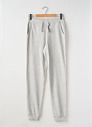 Jogging tissage jersey taille élastique gris GUESS fille