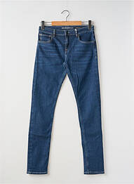 Jeans coupe slim tissage brut bleu GUESS fille