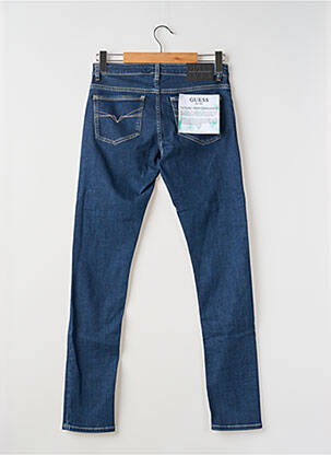 Jeans coupe slim stretch bleu GUESS fille