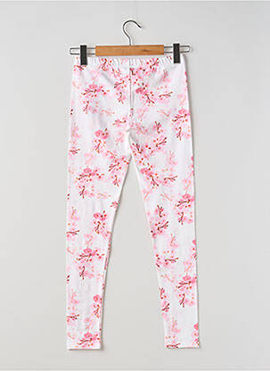 Legging stretch taille élastique rose GUESS fille