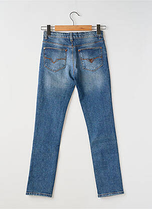 Jeans coupe slim effet usé bleu GUESS fille