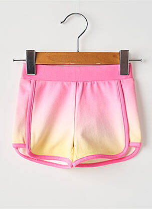 Short taille normale taille élastique rose GUESS fille