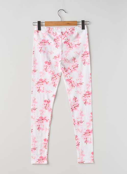 Legging imprimé fleurs taille élastique rose GUESS fille