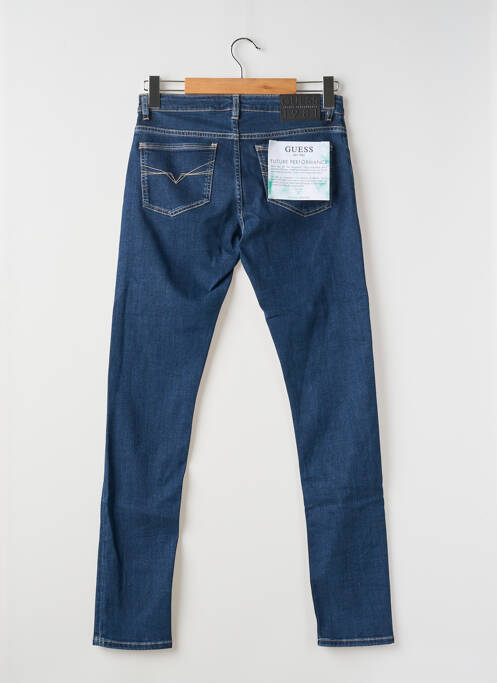 Jeans coupe slim bleu GUESS pour fille