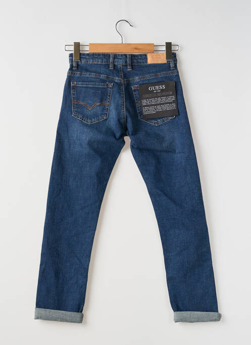 Jeans coupe slim bleu GUESS pour fille