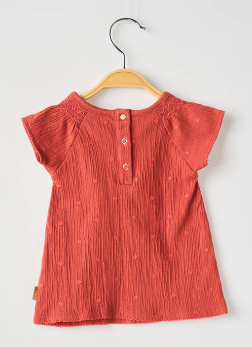 Robe courte orange NOPPIES pour fille