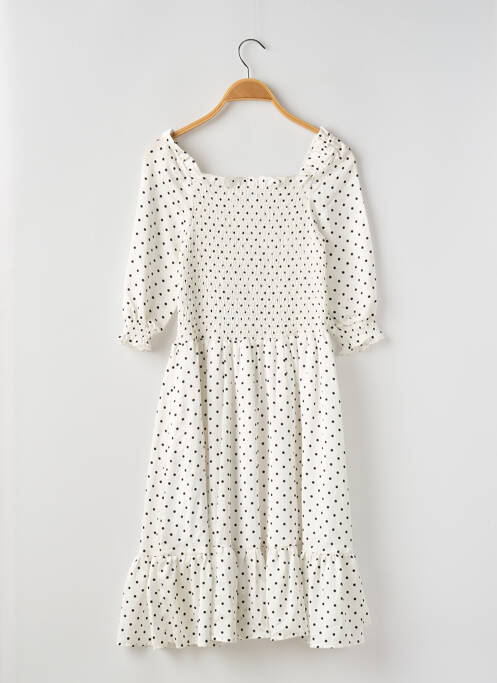 Robe mi-longue blanc GUESS pour fille