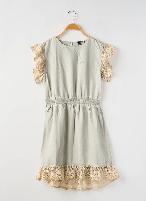 Robe mi-longue vert GUESS pour fille