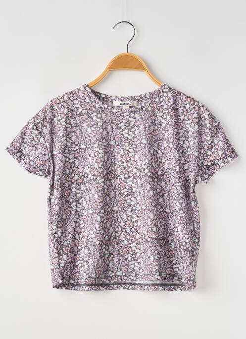 Top rose GARCIA pour fille