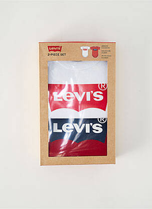 Body lingerie stretch rouge LEVI'S garçon