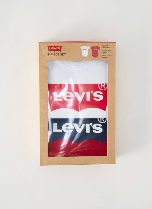 Body lingerie stretch rouge LEVIS garcon