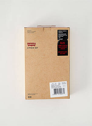 Body lingerie stretch gris LEVI'S garçon