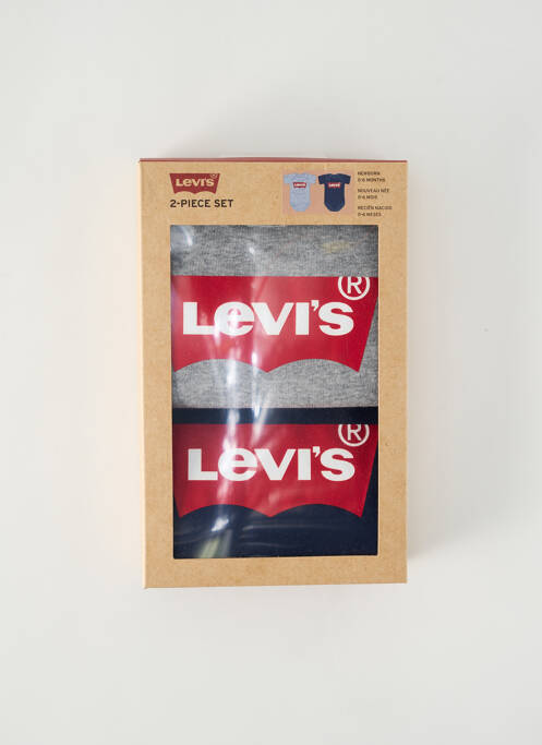 Body lingerie gris LEVIS pour garçon
