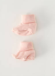 Chaussons/pantoufles bout rond bout rond rose PETIT OH enfant