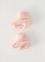Chaussons/Pantoufles rose PETIT OH pour enfant seconde vue
