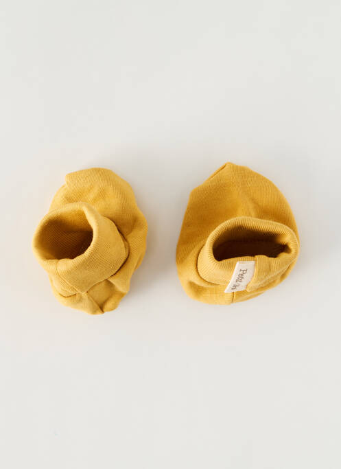 Chaussons/Pantoufles jaune PETIT OH pour enfant