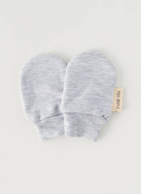 Gants gris PETIT OH pour enfant