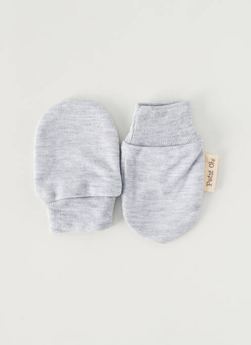 Gants gris PETIT OH pour enfant