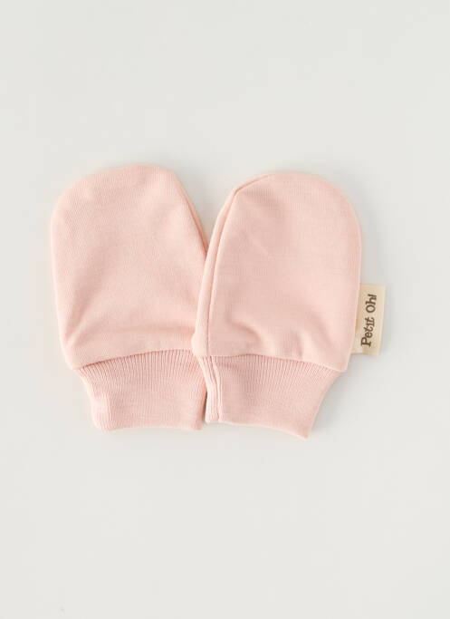 Gants rose PETIT OH pour enfant