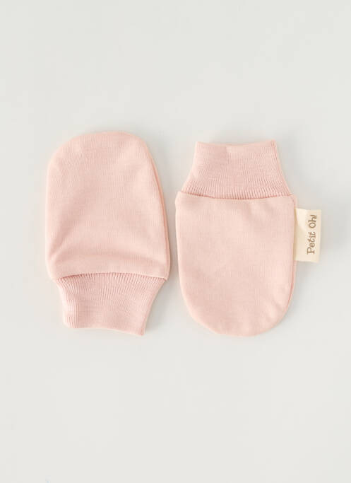 Gants rose PETIT OH pour enfant